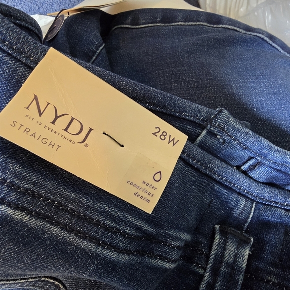 NYDJ Marilyn Straight 28W Hollywood Rendezvous Lift Tuck NWT - Picture 3 of 8